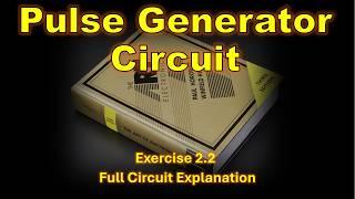 Pulse Generator Circuit - Art of Electronics Exercise 2.2