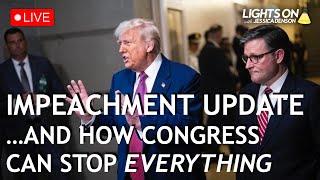 LIVE: Trump Impeachment & REMOVAL Update + Tools of MASS OBSTRUCTION | Lights On with Jessica Denson