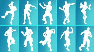 Most Iconic Fortnite Dances & Emotes! (Orange Justice, Scenario, Billy Bounce, Smooth Moves)