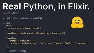 Real Python, in Elixir: Introducing Pythonx