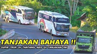 HINO MINGGIR DULUBIAR SCANIA BUKTIKAN TANJAKAN BUS TRONTON