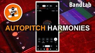 Instant AutoPitch Harmonies in Bandlab