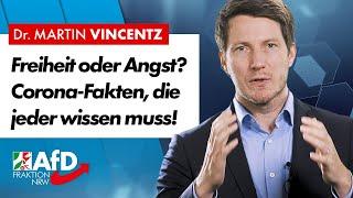 Freiheit oder Angst? Corona-Fakten, die jetzt jeder kennen muss! – Dr. Martin Vincentz (AfD)