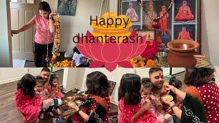 Happy dhanteras badha j friends and family ne #vandanavlogs