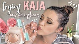 TRYING KAJA MAKEUP (New @ Sephora) | STOP IT'S TOO CUTE