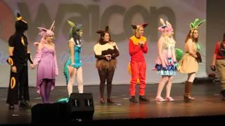 Pokemon/Eevee cosplay at Waicon 2014