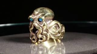 Big Joe's Biker Rings : Cthulhu Ring