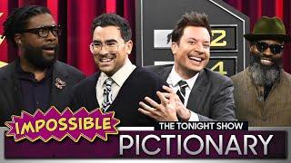 Impossible Pictionary with Dan Levy | The Tonight Show Starring Jimmy Fallon