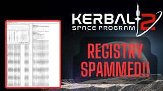 Watch out!! KSP2 is spamming your Windows Registry!