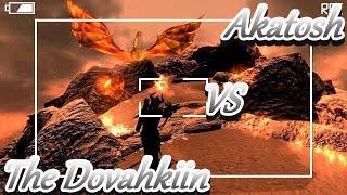 Skyrim Battles - The Dovahkiin vs Akatosh [Legendary Settings]
