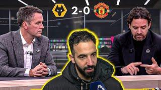 Wolves vs Man United 2-0 Post Match Analysis  Amorim Interview and all Reactions