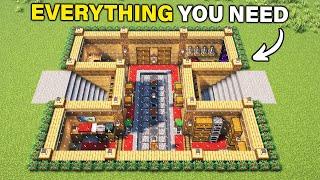 Minecraft Ultimate Underground House Build Tutorial 