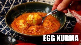 Egg Kurma Recipe | Chettinad Style Egg Korma | Chettinad Egg Special Recipe - Yummefy Recipes