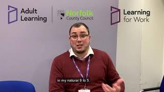Norfolk County Council Adult Learning - National Apprenticeships Week 2020