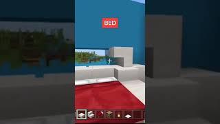 How To Build Bed Roo #foryou #shorts #youtubeshorts #minecraftbedrock #bedwars #justti 510