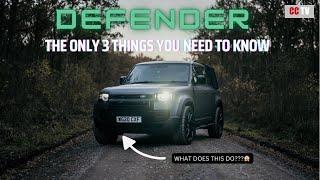 Land Rover DEFENDER 2023 : THE ONLY 3 THINGS YOU NEED TO KNOW! 