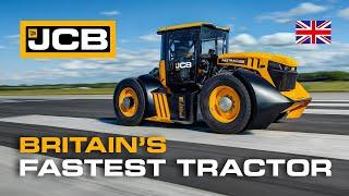 Fastest Tractor in Britain - JCB Fastrac British Speed Record with Guy Martin #JCBWFT