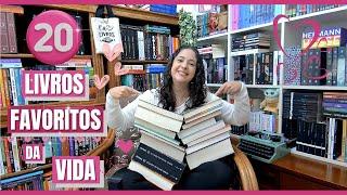 20 LIVROS FAVORITOS DA VIDA / dicas de livros!