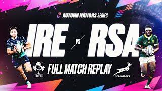 FULL MATCH REPLAY  | 2022 | IRELAND V SOUTH AFRICA | AUTUMN NATIONS SERIES