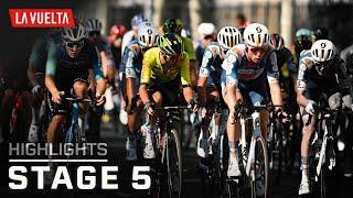 Vuelta a España 2024, Stage 5 | EXTENDED HIGHLIGHTS | 8/21/2024 | Cycling on NBC Sports