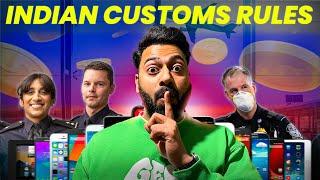 Indian Airport Customs Rules (under 4 minutes) | How to carry Electronics to India from outside