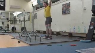 overhead squat, 100kg