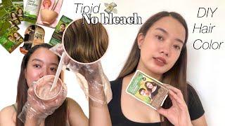 DIY HAIR COLOR FOR LESS THAN 100 PESOS! | ItsJoanna 