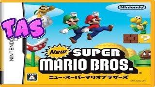 コメ付き New スーパーマリオブラザーズ  マリオブラザーズDS  TASさんが高速化チートを使ったようです 【TAS】