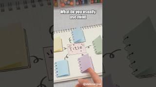 Give using sticky notes a try for creating mind maps! #shorts