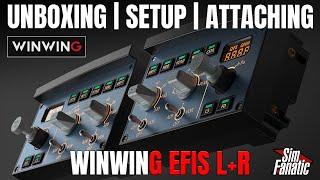 WINWING EFIS (L+R) | Hardware/Software Setup & Unboxing |  Connecting to FCU | MSFS/X-Plane/DCS