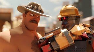 TF2 Mecha Engi Vs Saxton Hale