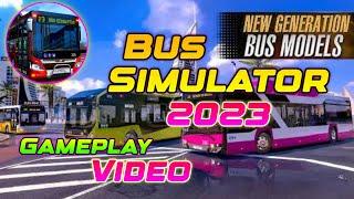 Bus Simulator 2023 Gameplay Video | Bus Simulator | OMG Gameplay Video | SB Creator