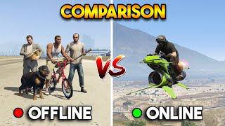 GTA 5 VS GTA ONLINE