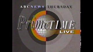 1994 ABC Primetime Live promo