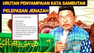 Urutan kata sambutan pelepasan jenazah (tutorial kata sambutan)