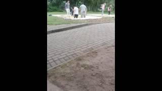 Дикие никчемные беженцы в Германии.
