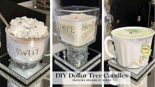 Realistic Candle Making Using DOLLAR TREE Items || Inexpensive Holiday Gift Ideas 2021