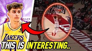Lakers Drafting 7'1 UNICORN Center by Trading Up? | Why Maxime Reynaud is an INTERESTING Option!