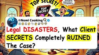 Legal DISASTERS, What Client SECRETS Completely RUINED The Case?