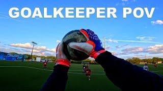 I PREDICTED THE MAN CITY VS ARSENAL GAME! Goalkeeper POV | Outdoor Soccer | Scrimmages and Saves