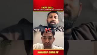 Thugesh Final Reply To Rajat Dalal  Rajat Dalal Vs Thugesh Controversy.. #shorts #trending