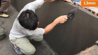 Wall Plastering with  Cement and Sand - NTD construction