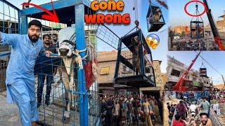 COW DANGEROUS CRANE UNLOADING  GONE WRONG | SYED FAHAD
