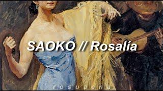 ROSALÍA - SAOKO (English Lyrics + Letra)