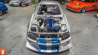 Building a Modern Day (Fast & Furious) R34 Skyline - Part 5