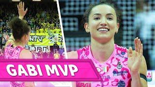 SUPER GABI MVP,  All points in Big Match Conegliano - Scandicci | Lega Volley Femminile 2024/25