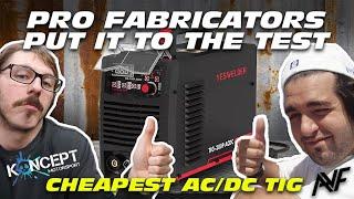 We Test The MOST AFFORDABLE AC/DC TIG WELDER On The Market!!!!