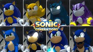 Sonic Generations: Choose Your Favorite Design (Sonic Designs Compilation)