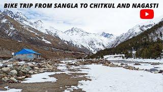 Sangla to Chitkul Bike Trip | Marathi | 4k Video | Indo -Tibetian Border | Mr. J The Explorer