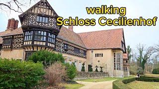 walking tour Schloss Cecilienhof • Germany  • Potsdam • ASMR • relax • 4K